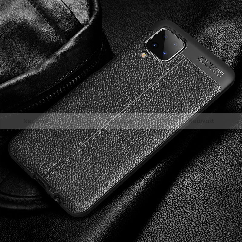 Soft Silicone Gel Leather Snap On Case Cover for Samsung Galaxy M12