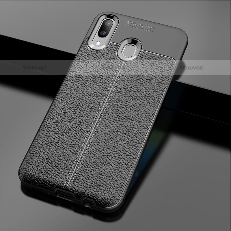 Soft Silicone Gel Leather Snap On Case Cover for Samsung Galaxy M20