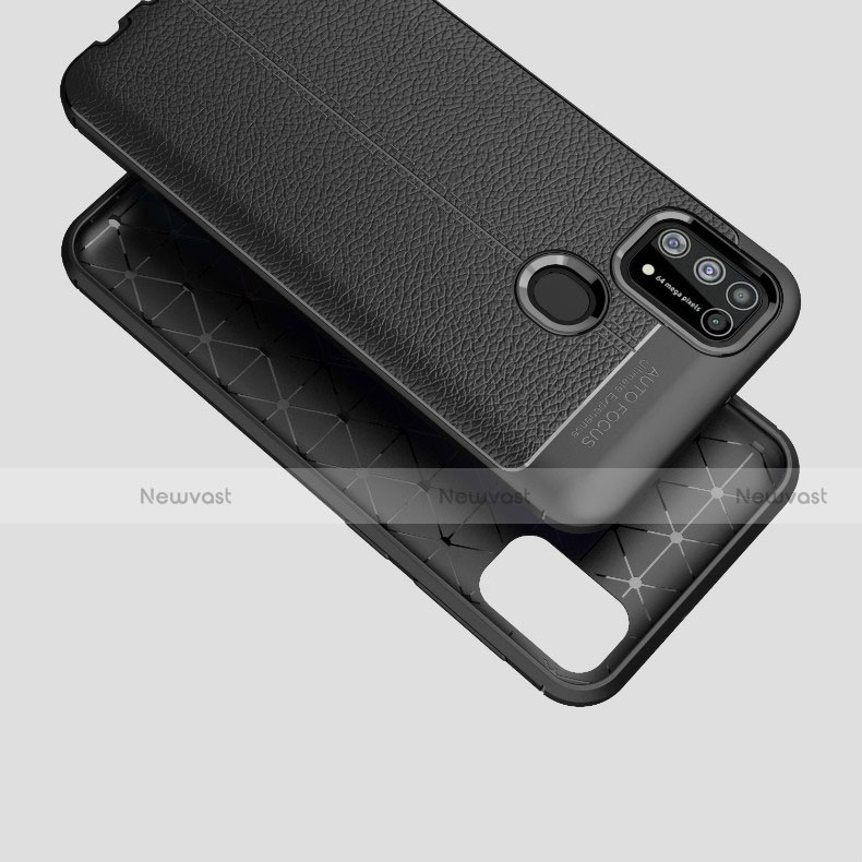 Soft Silicone Gel Leather Snap On Case Cover for Samsung Galaxy M31