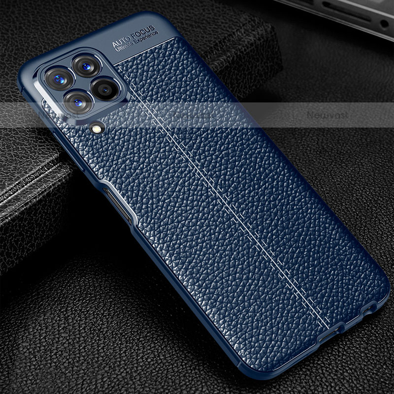 Soft Silicone Gel Leather Snap On Case Cover for Samsung Galaxy M33 5G