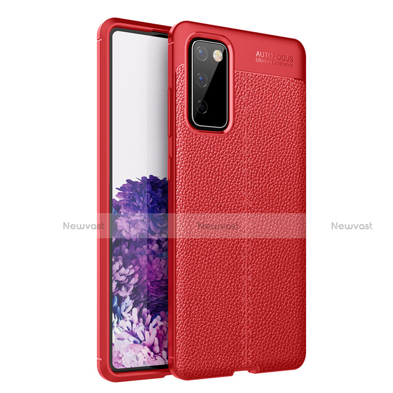Soft Silicone Gel Leather Snap On Case Cover for Samsung Galaxy S20 FE 2022 5G