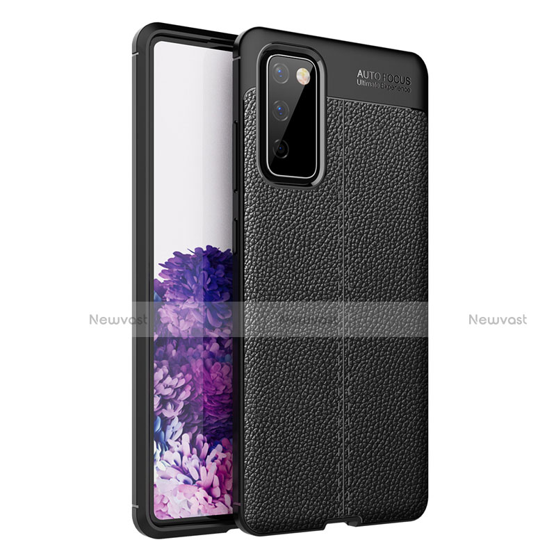 Soft Silicone Gel Leather Snap On Case Cover for Samsung Galaxy S20 FE 4G