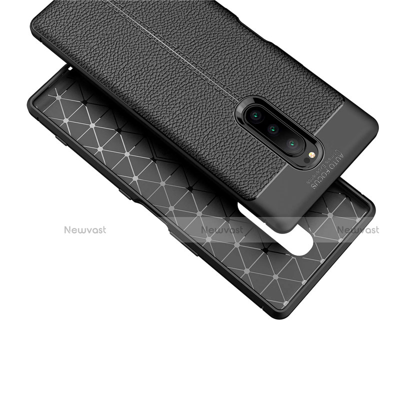 Soft Silicone Gel Leather Snap On Case Cover for Sony Xperia XZ4