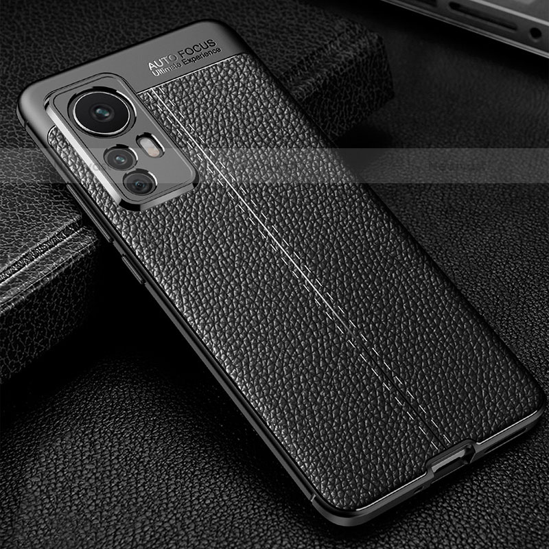 Soft Silicone Gel Leather Snap On Case Cover for Xiaomi Mi 12 Lite 5G