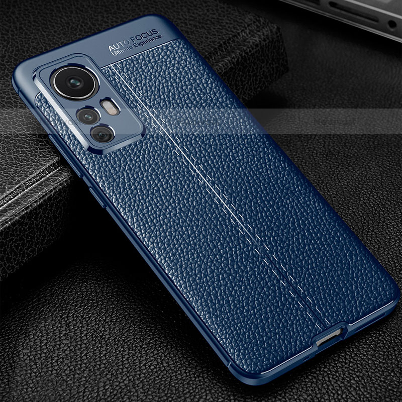 Soft Silicone Gel Leather Snap On Case Cover for Xiaomi Mi 12X 5G