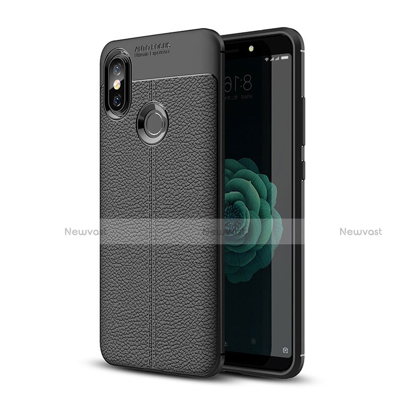Soft Silicone Gel Leather Snap On Case Cover for Xiaomi Mi 6X