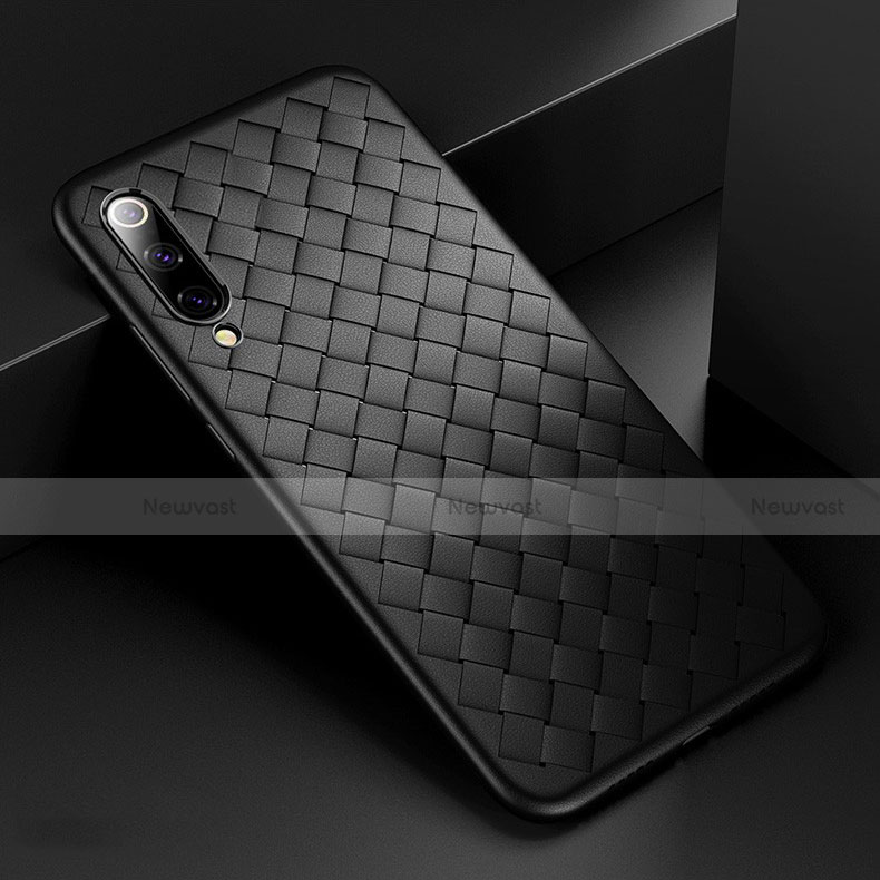 Soft Silicone Gel Leather Snap On Case Cover for Xiaomi Mi 9 Lite
