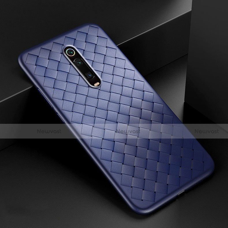 Soft Silicone Gel Leather Snap On Case Cover for Xiaomi Mi 9T