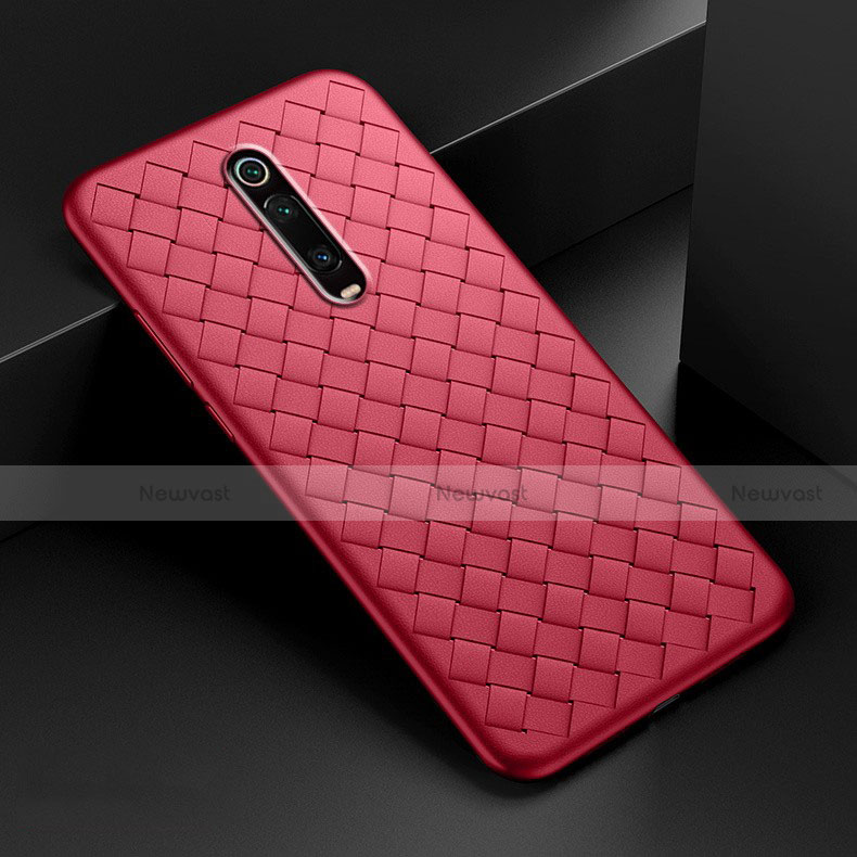 Soft Silicone Gel Leather Snap On Case Cover for Xiaomi Mi 9T Pro