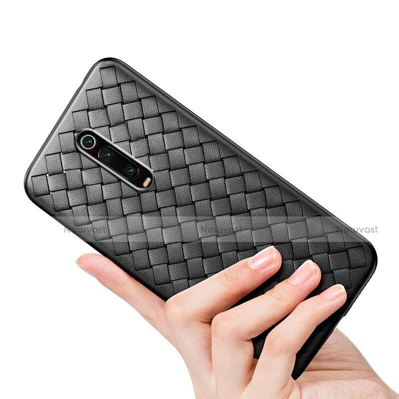 Soft Silicone Gel Leather Snap On Case Cover for Xiaomi Mi 9T Pro