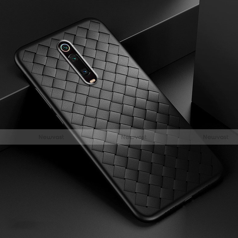 Soft Silicone Gel Leather Snap On Case Cover for Xiaomi Mi 9T Pro