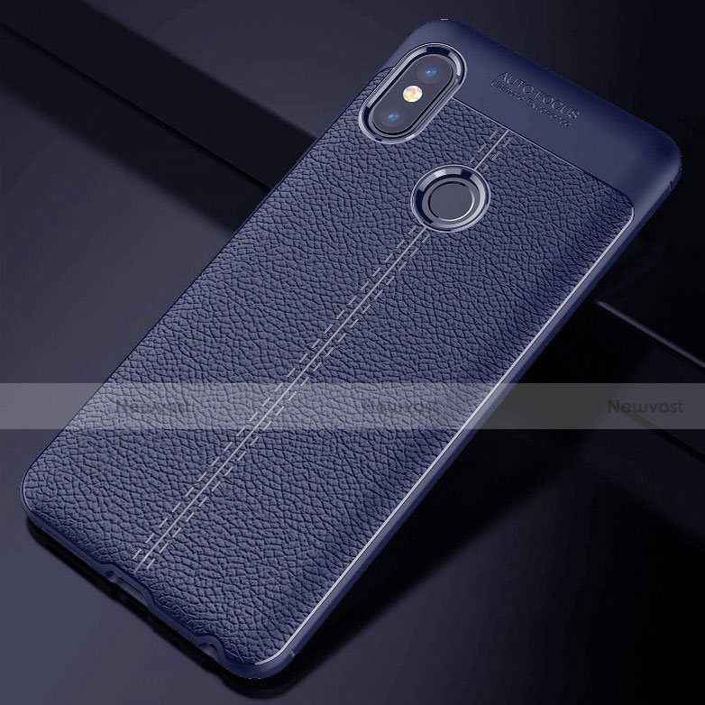 Soft Silicone Gel Leather Snap On Case Cover for Xiaomi Mi A2