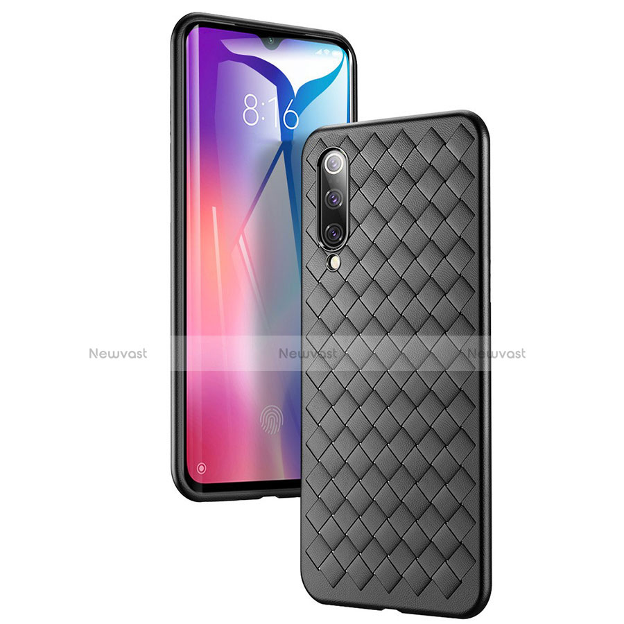 Soft Silicone Gel Leather Snap On Case Cover for Xiaomi Mi A3 Lite