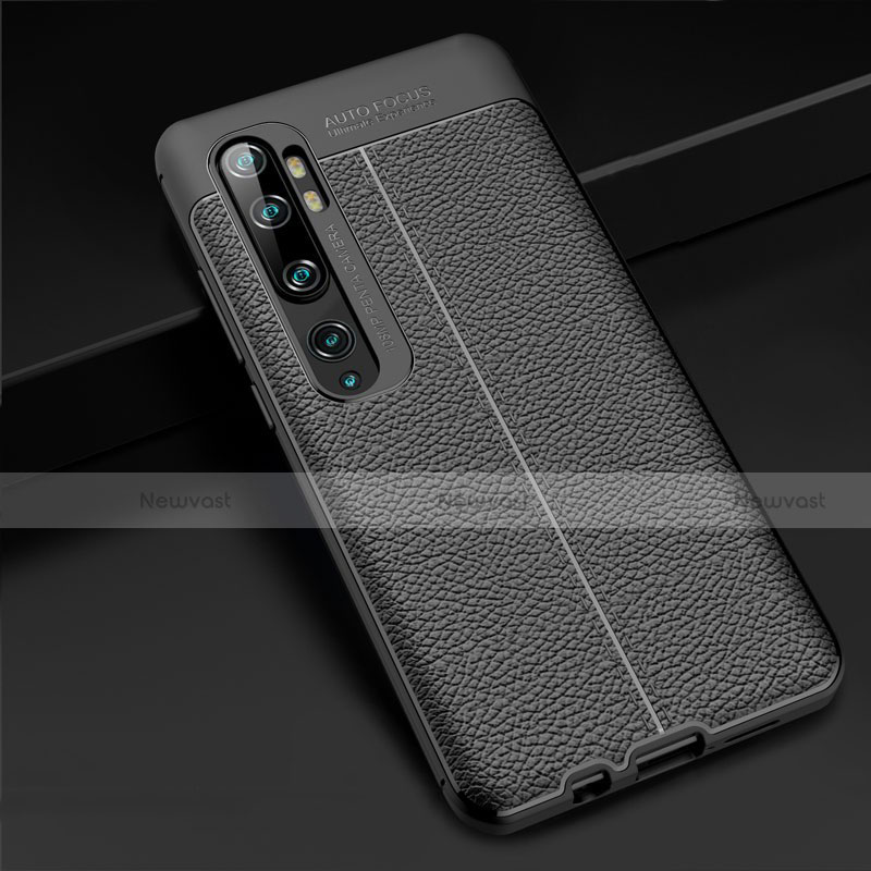 Soft Silicone Gel Leather Snap On Case Cover for Xiaomi Mi Note 10