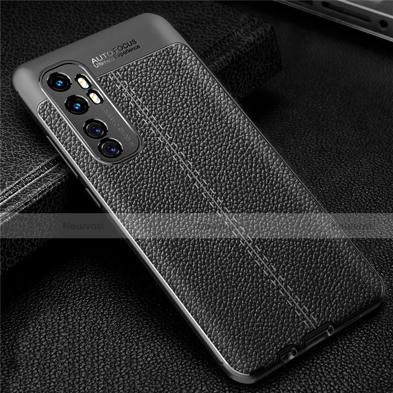 Soft Silicone Gel Leather Snap On Case Cover for Xiaomi Mi Note 10 Lite