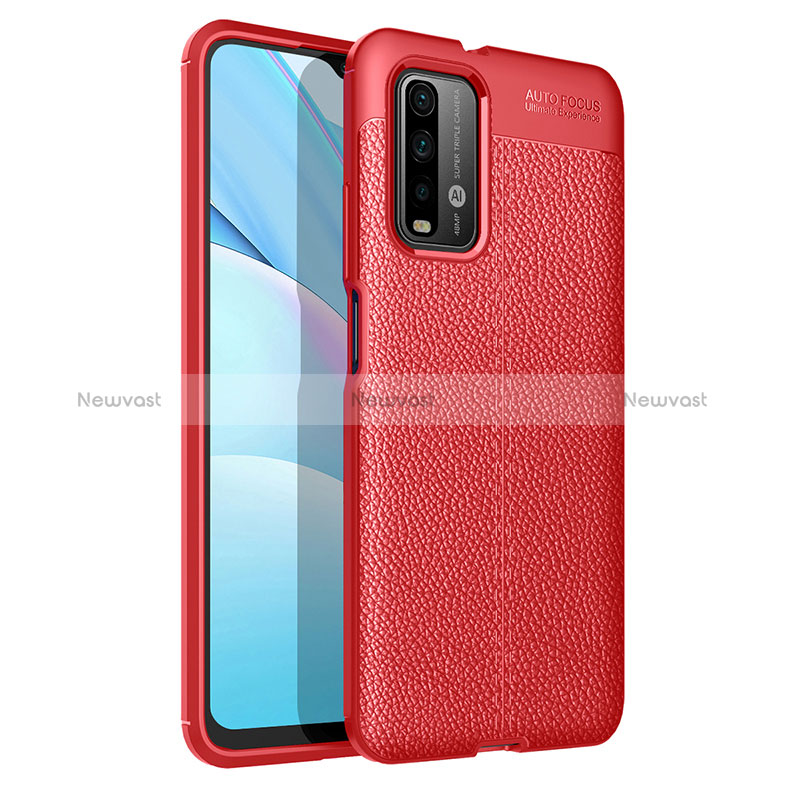 Soft Silicone Gel Leather Snap On Case Cover for Xiaomi Redmi 9T 4G