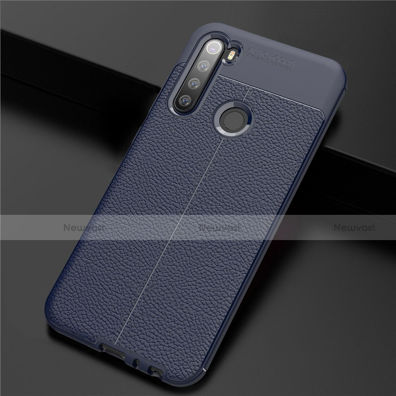 Soft Silicone Gel Leather Snap On Case Cover for Xiaomi Redmi Note 8