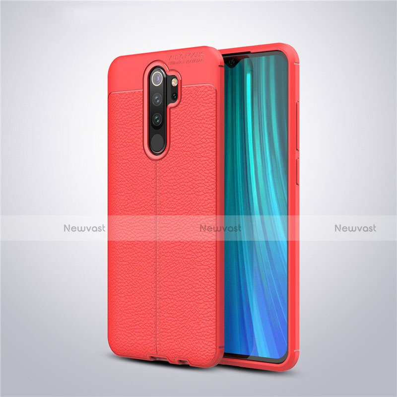 Soft Silicone Gel Leather Snap On Case Cover for Xiaomi Redmi Note 8 Pro
