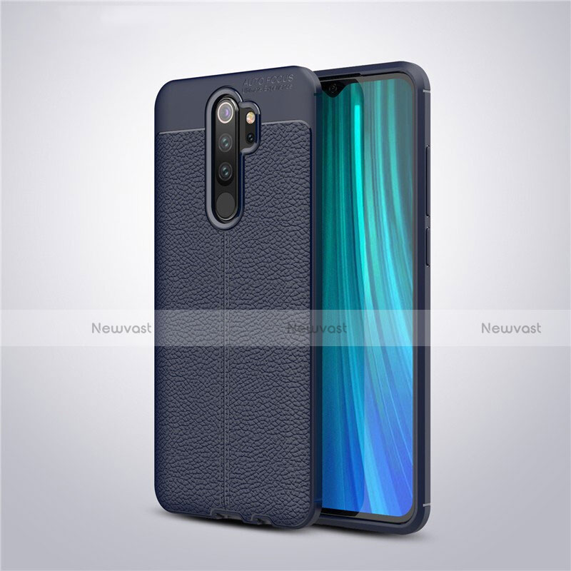 Soft Silicone Gel Leather Snap On Case Cover for Xiaomi Redmi Note 8 Pro