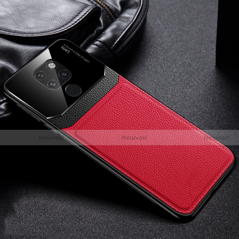 Soft Silicone Gel Leather Snap On Case Cover H01 for Huawei Mate 20