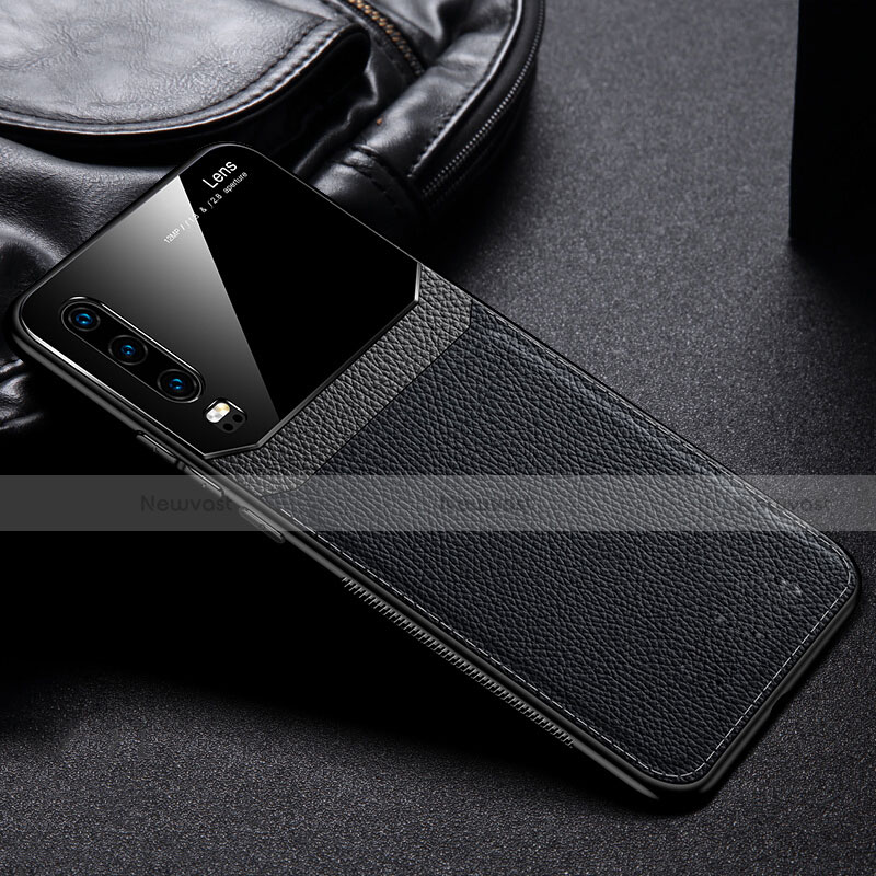 Soft Silicone Gel Leather Snap On Case Cover H01 for Huawei P30