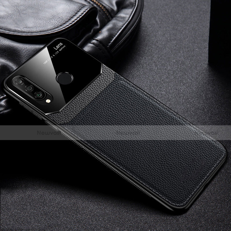 Soft Silicone Gel Leather Snap On Case Cover H01 for Huawei P30 Lite XL