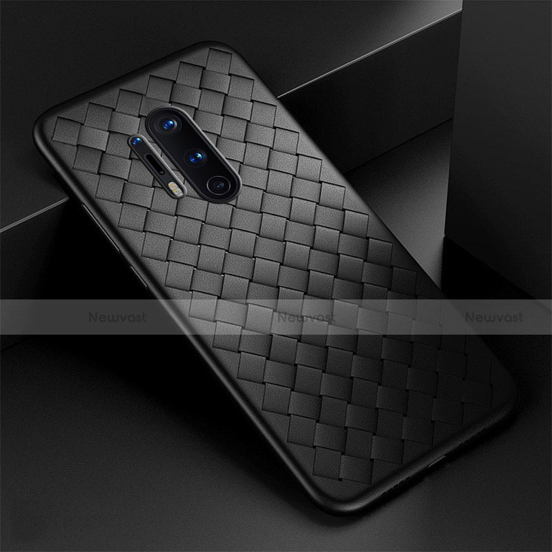 Soft Silicone Gel Leather Snap On Case Cover H01 for OnePlus 8 Pro