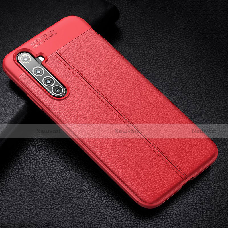 Soft Silicone Gel Leather Snap On Case Cover H01 for Realme X50 Pro 5G