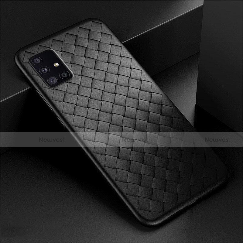 Soft Silicone Gel Leather Snap On Case Cover H01 for Samsung Galaxy A51 5G