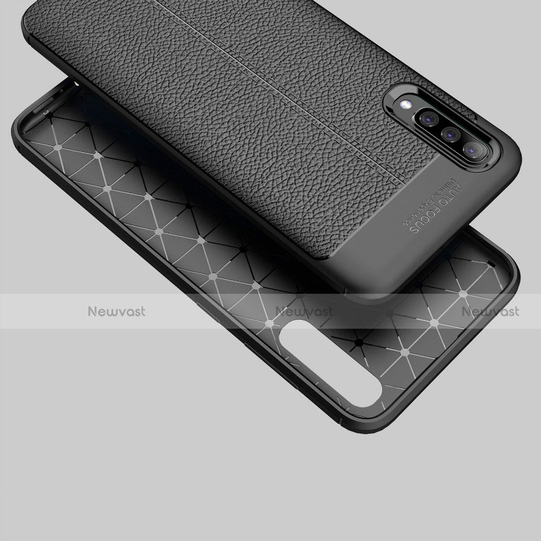 Soft Silicone Gel Leather Snap On Case Cover H01 for Samsung Galaxy A90 5G