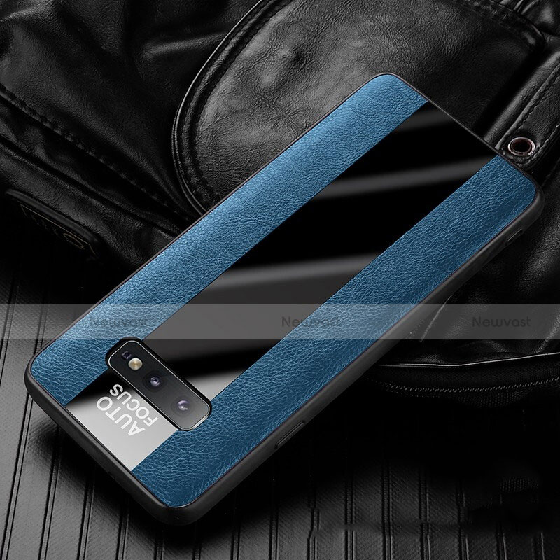 Soft Silicone Gel Leather Snap On Case Cover H01 for Samsung Galaxy S10e
