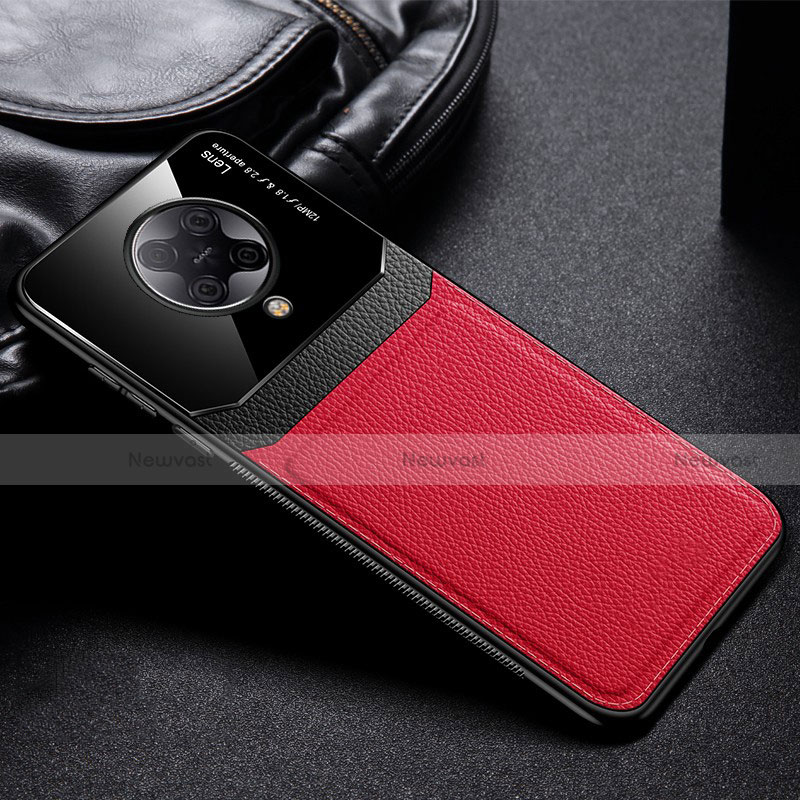Soft Silicone Gel Leather Snap On Case Cover H01 for Xiaomi Poco F2 Pro