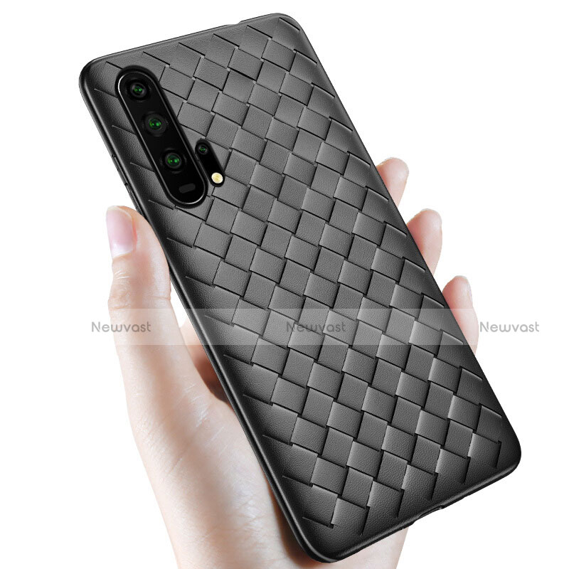 Soft Silicone Gel Leather Snap On Case Cover H02 for Huawei Honor 20 Pro