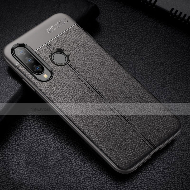 Soft Silicone Gel Leather Snap On Case Cover H02 for Huawei Nova 4e
