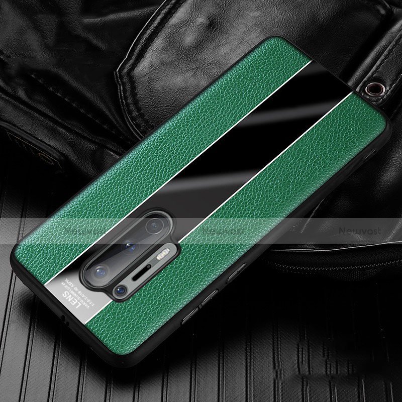 Soft Silicone Gel Leather Snap On Case Cover H02 for OnePlus 8 Pro