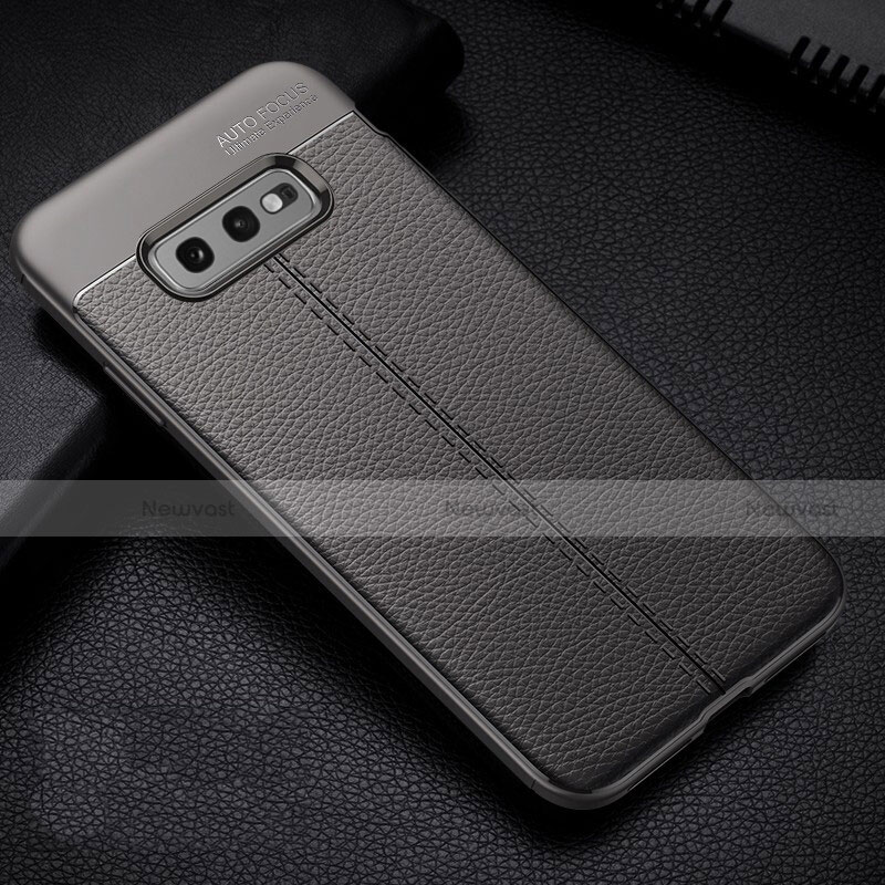 Soft Silicone Gel Leather Snap On Case Cover H02 for Samsung Galaxy S10e