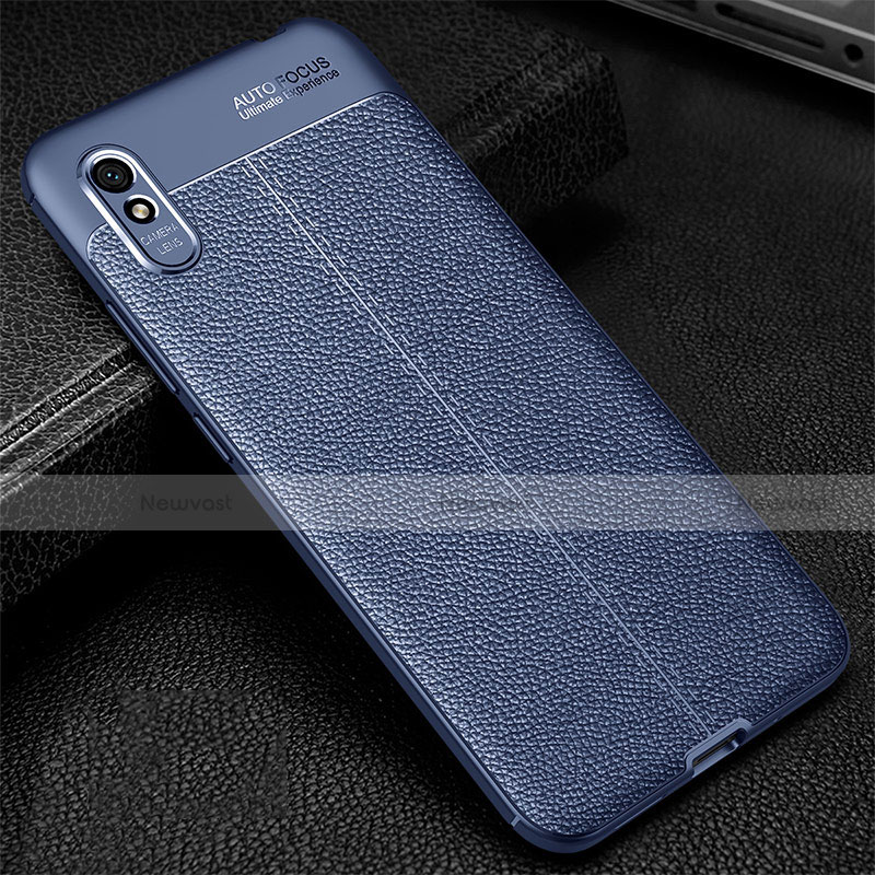 Soft Silicone Gel Leather Snap On Case Cover H02 for Xiaomi Redmi 9A