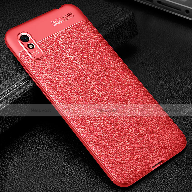 Soft Silicone Gel Leather Snap On Case Cover H02 for Xiaomi Redmi 9i