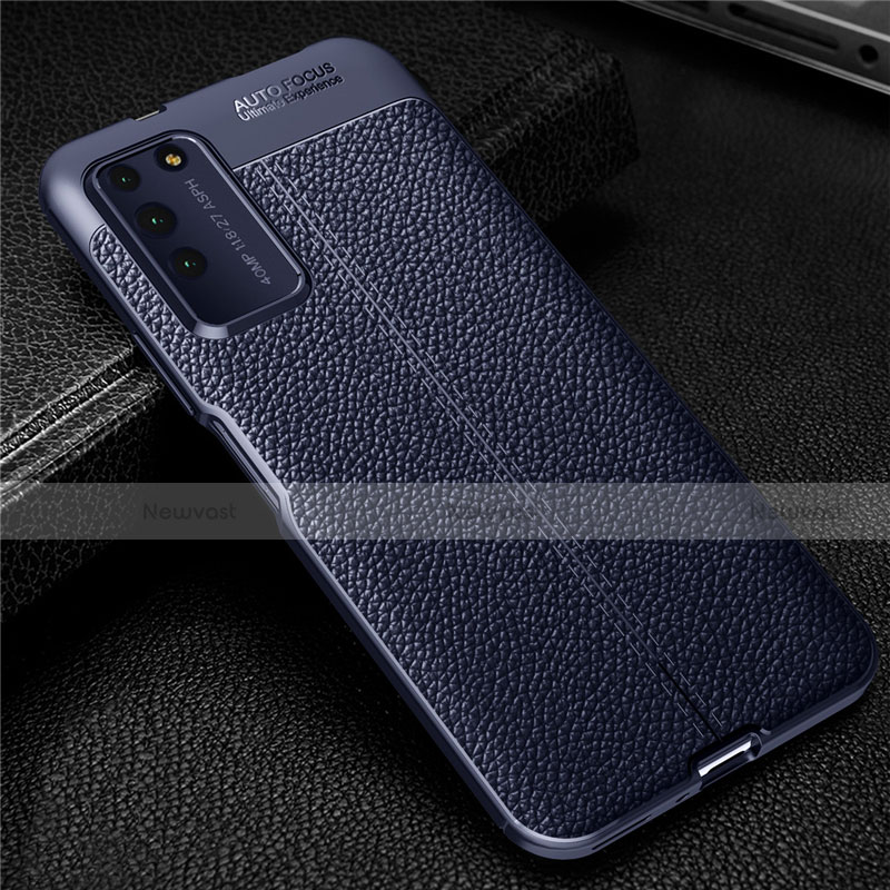 Soft Silicone Gel Leather Snap On Case Cover H03 for Huawei Honor X10 5G