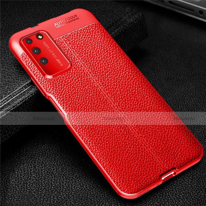 Soft Silicone Gel Leather Snap On Case Cover H03 for Huawei Honor X10 5G