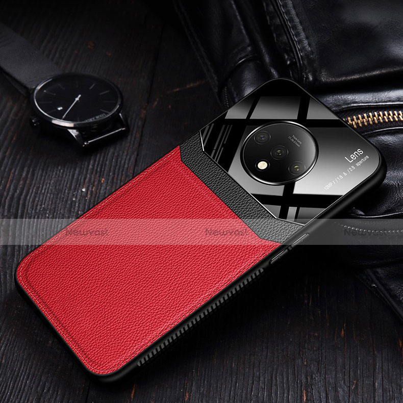 Soft Silicone Gel Leather Snap On Case Cover H03 for OnePlus 7T