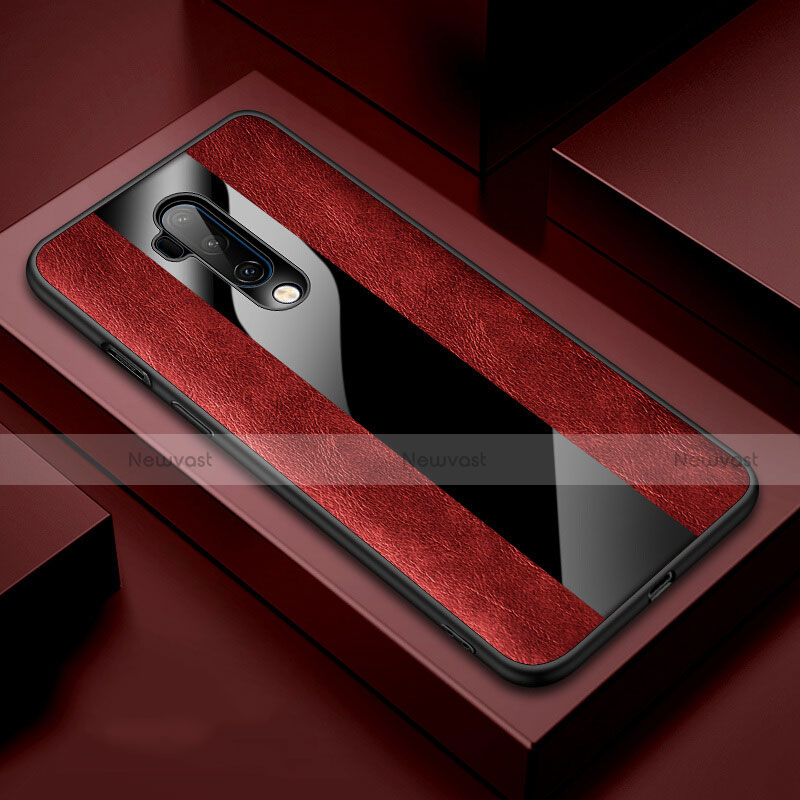 Soft Silicone Gel Leather Snap On Case Cover H03 for OnePlus 7T Pro
