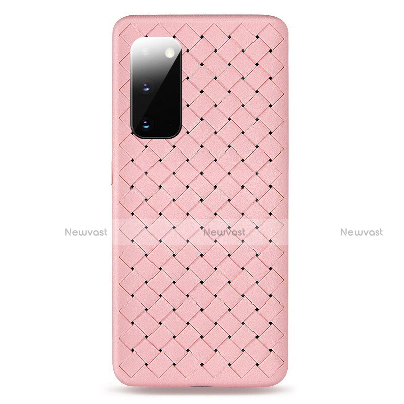 Soft Silicone Gel Leather Snap On Case Cover H03 for Samsung Galaxy S20 5G