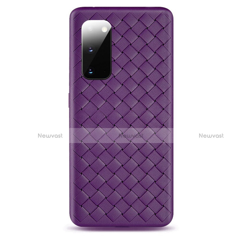 Soft Silicone Gel Leather Snap On Case Cover H03 for Samsung Galaxy S20 5G