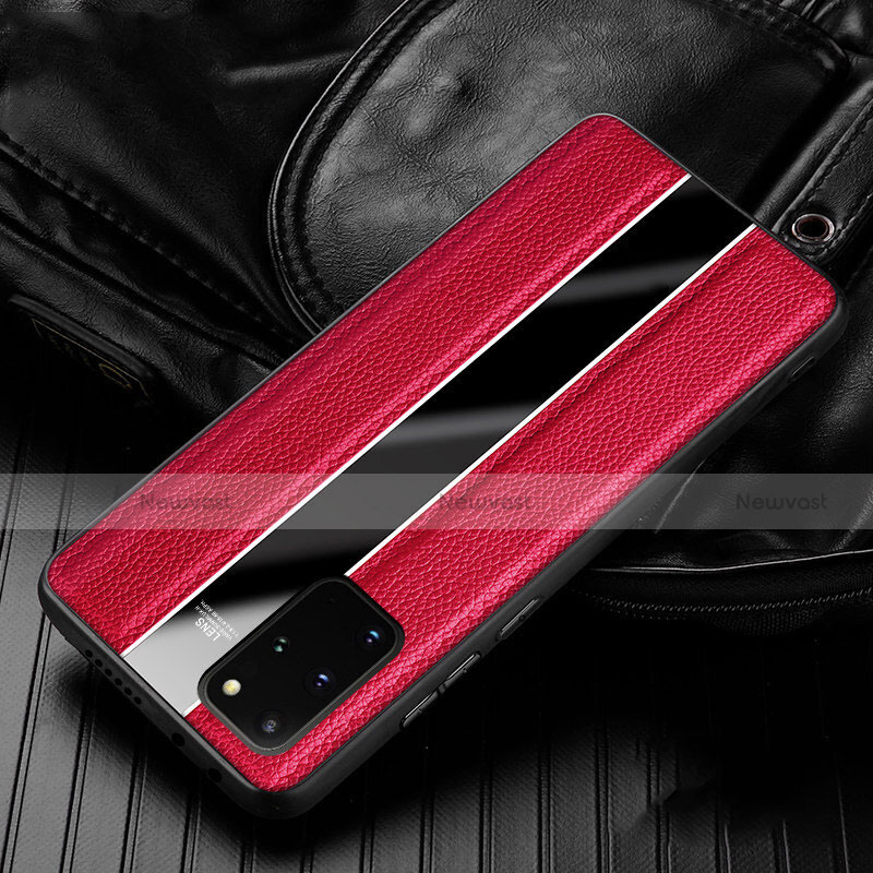 Soft Silicone Gel Leather Snap On Case Cover H03 for Samsung Galaxy S20 Plus 5G