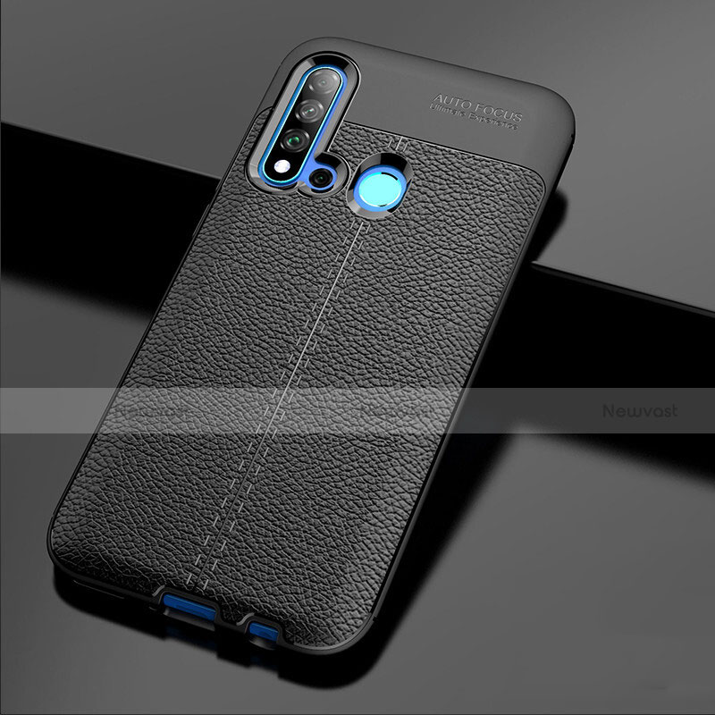 Soft Silicone Gel Leather Snap On Case Cover H04 for Huawei Nova 5i