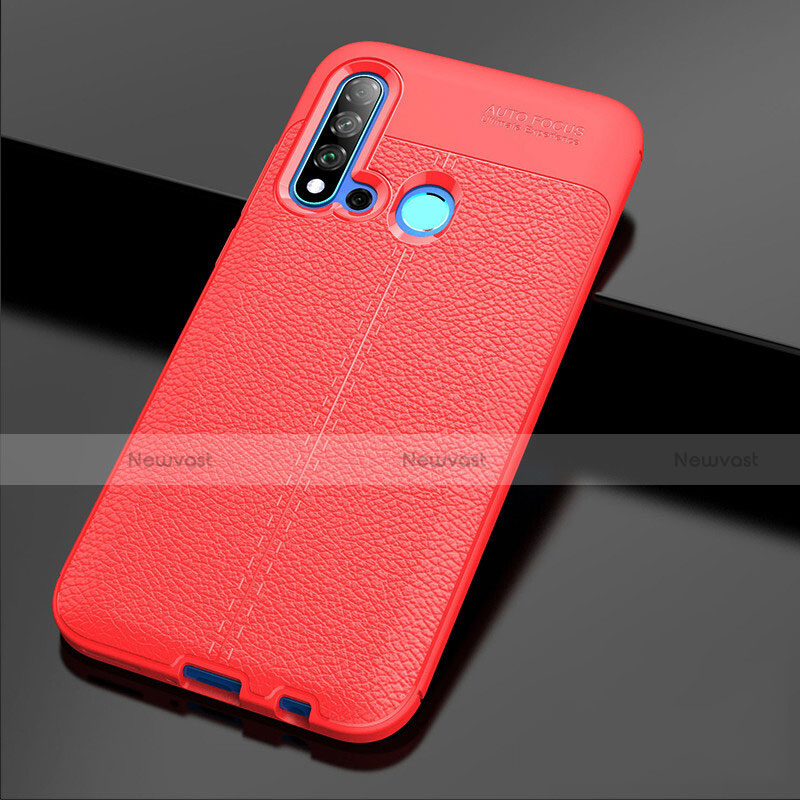 Soft Silicone Gel Leather Snap On Case Cover H04 for Huawei Nova 5i