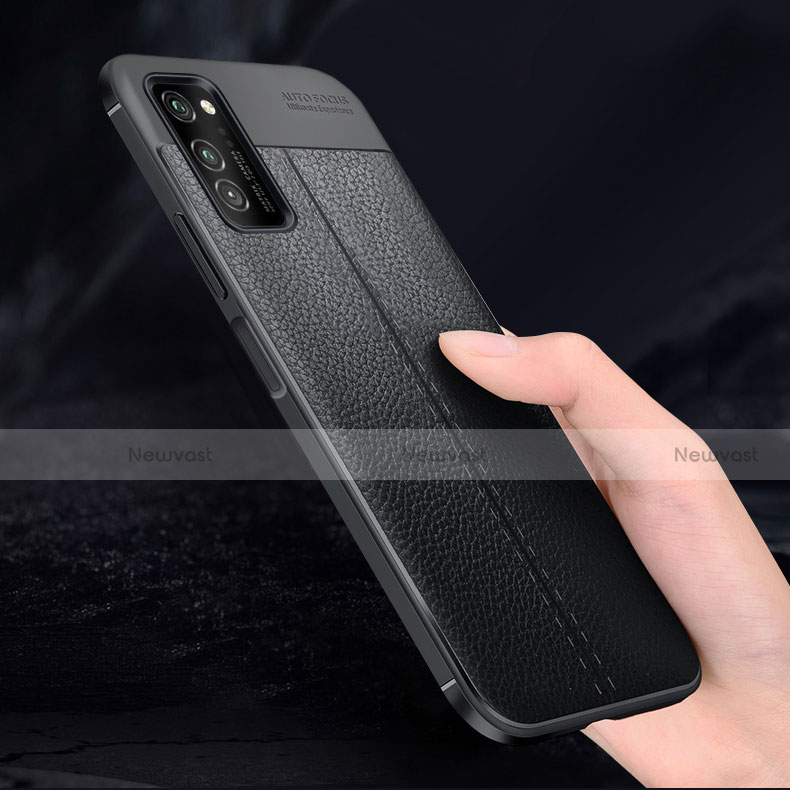 Soft Silicone Gel Leather Snap On Case Cover H05 for Huawei Honor V30 Pro 5G