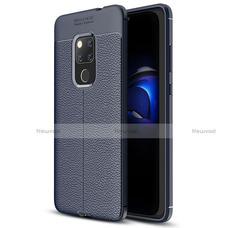 Soft Silicone Gel Leather Snap On Case Cover H05 for Huawei Mate 20 X 5G