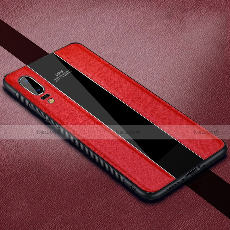 Soft Silicone Gel Leather Snap On Case Cover H05 for Huawei P20